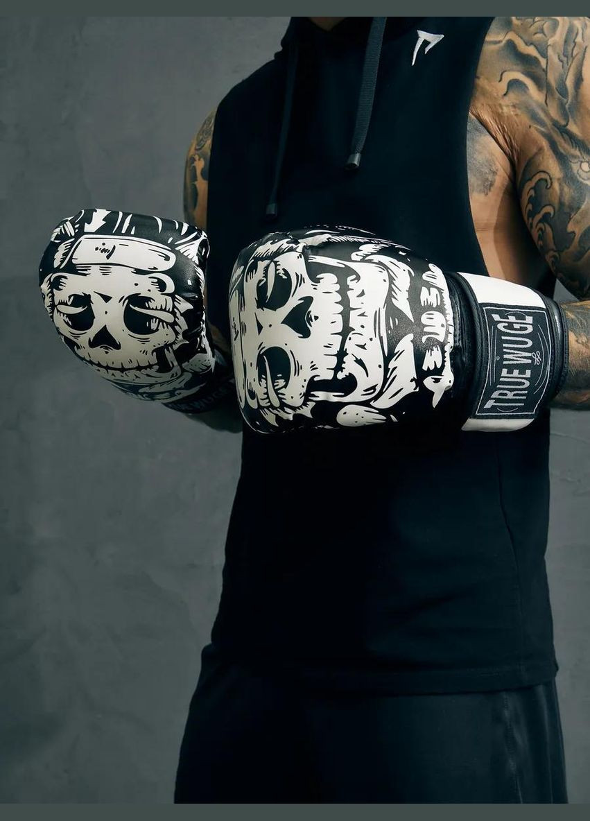 Боксерські рукавиці для боксу 2 шт. рукавички для єдиноборств кікбоксингу тайського бокса боксера бокс тренувальні 8 унцій Zelart (329195005)