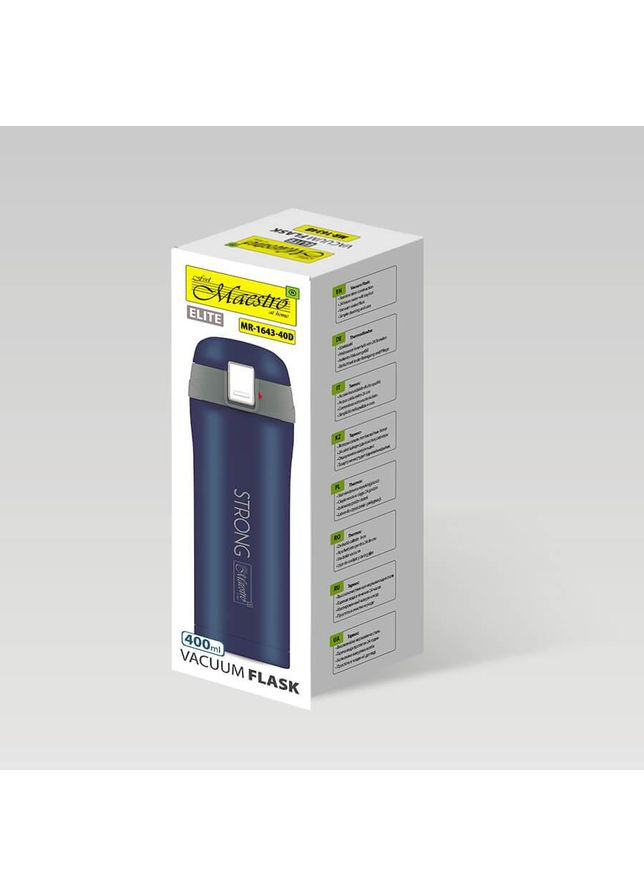 Термокружка Strong 400 мл (MR-1643-40D-NEW) Maestro (359430817)