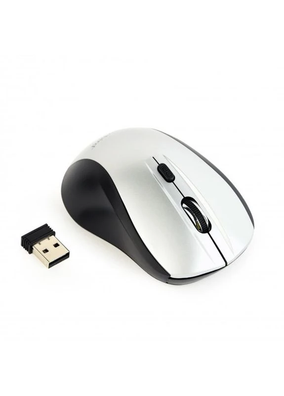 Миша бездротова MUSW-4B-02-BS Black/Silver Gembird (371632909)