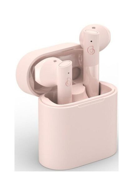 Навушники бездротові з кейсом T33 рожеві Haylou (280876618)