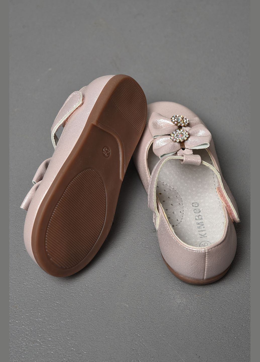 Туфлі дитячі для дівчинки рожевого кольору Let's Shop (291162796)