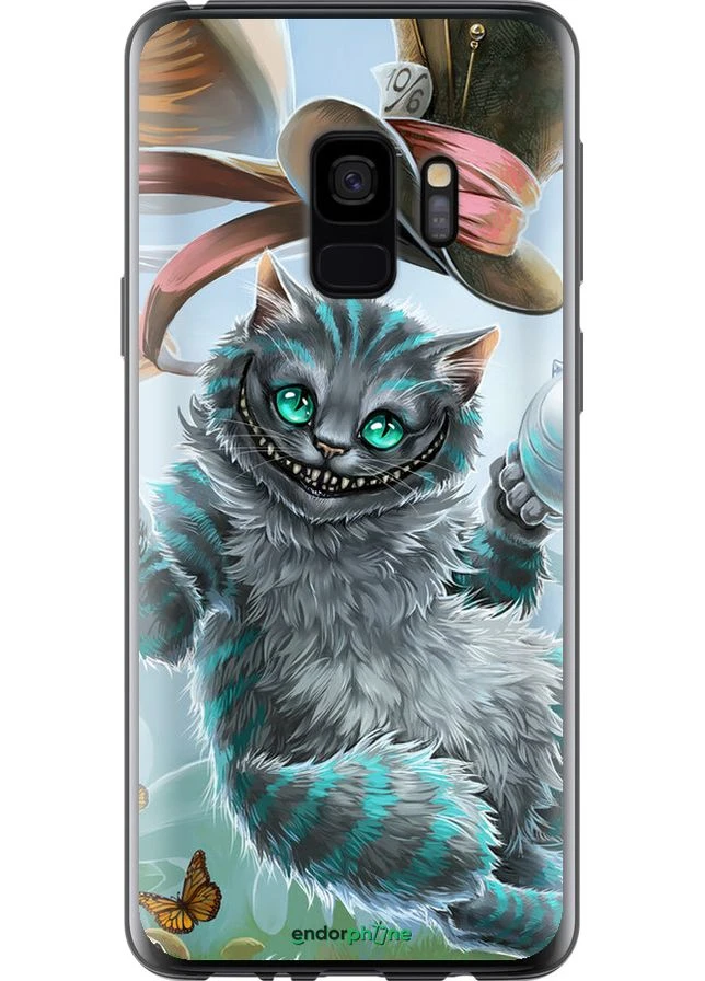 Чехол на Samsung Galaxy S9 Чеширский кот 2 "3993u-1355-70447" Endorphone (366375256)