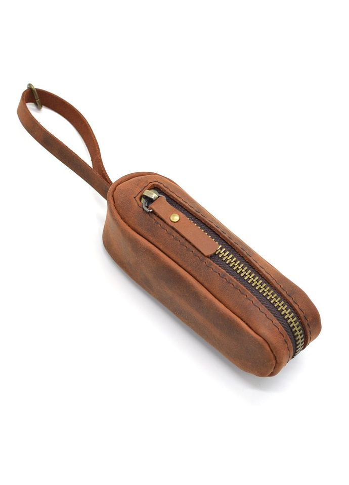 Шкіряна ключниця Cucumber у теракотовому кольорі TARWA (315772262)