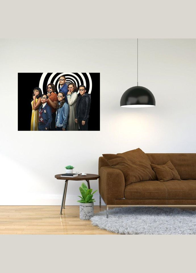 Плакат- з принтом Umbrella Academy - Академія Амбрела A2 A1 Кавун постер (316210897)