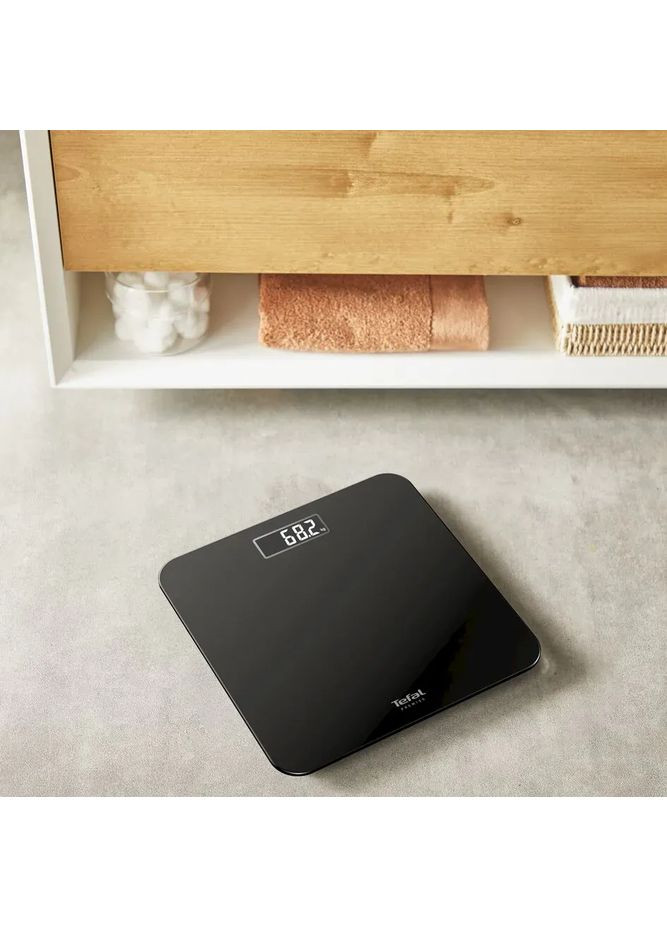 Весы напольные Premiss, 160кг, AAAx2 в комплекте, стекло, черный Tefal (362214125)
