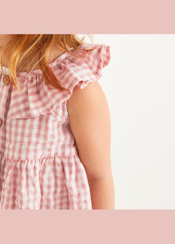 Розовое детское платье арт.1556 розовый Little Maven (293484813)