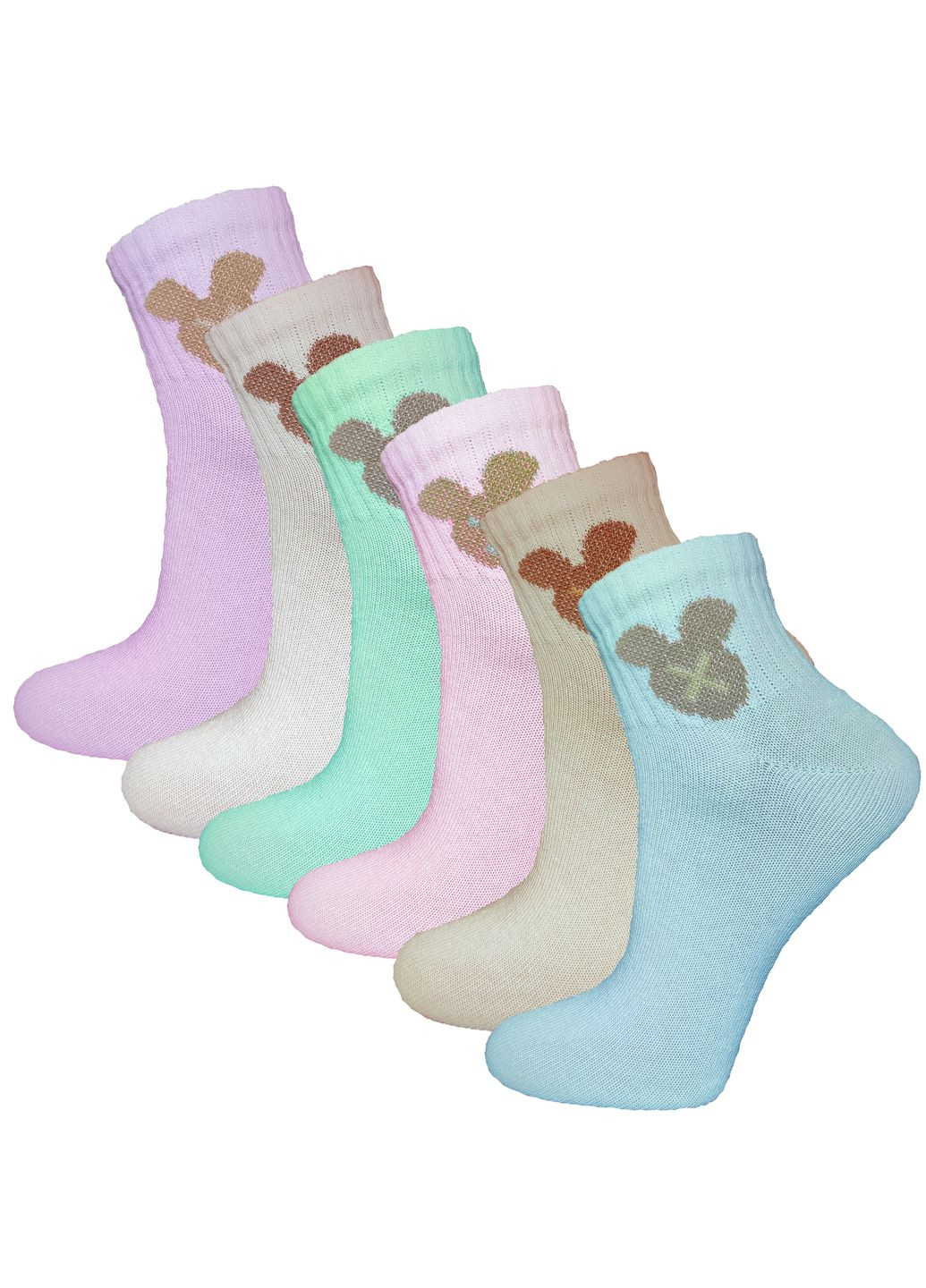 Носки детские хлопковые 6 пар Житомир DL 801/6 Lomani (345733255)