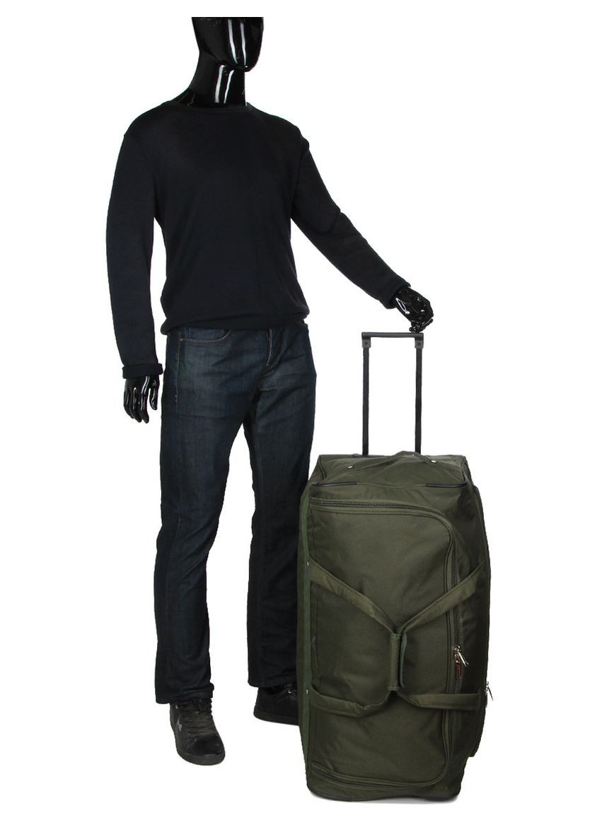 Сумка на колёсах большая L хаки 75х34х36см/88л/2.7кг/ 214-72 MADISSON (324801600)