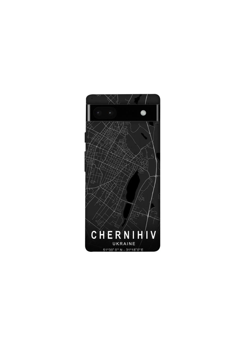 Чохол на Google Pixel 6a Chernihiv map Frontalka (365305938)