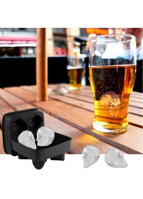 Форма для льда в форме черепа No Brand (295058808)