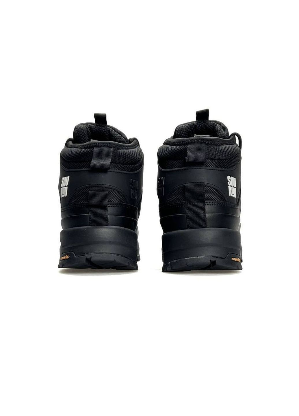 Черные зимние кроссовки мужские No Brand