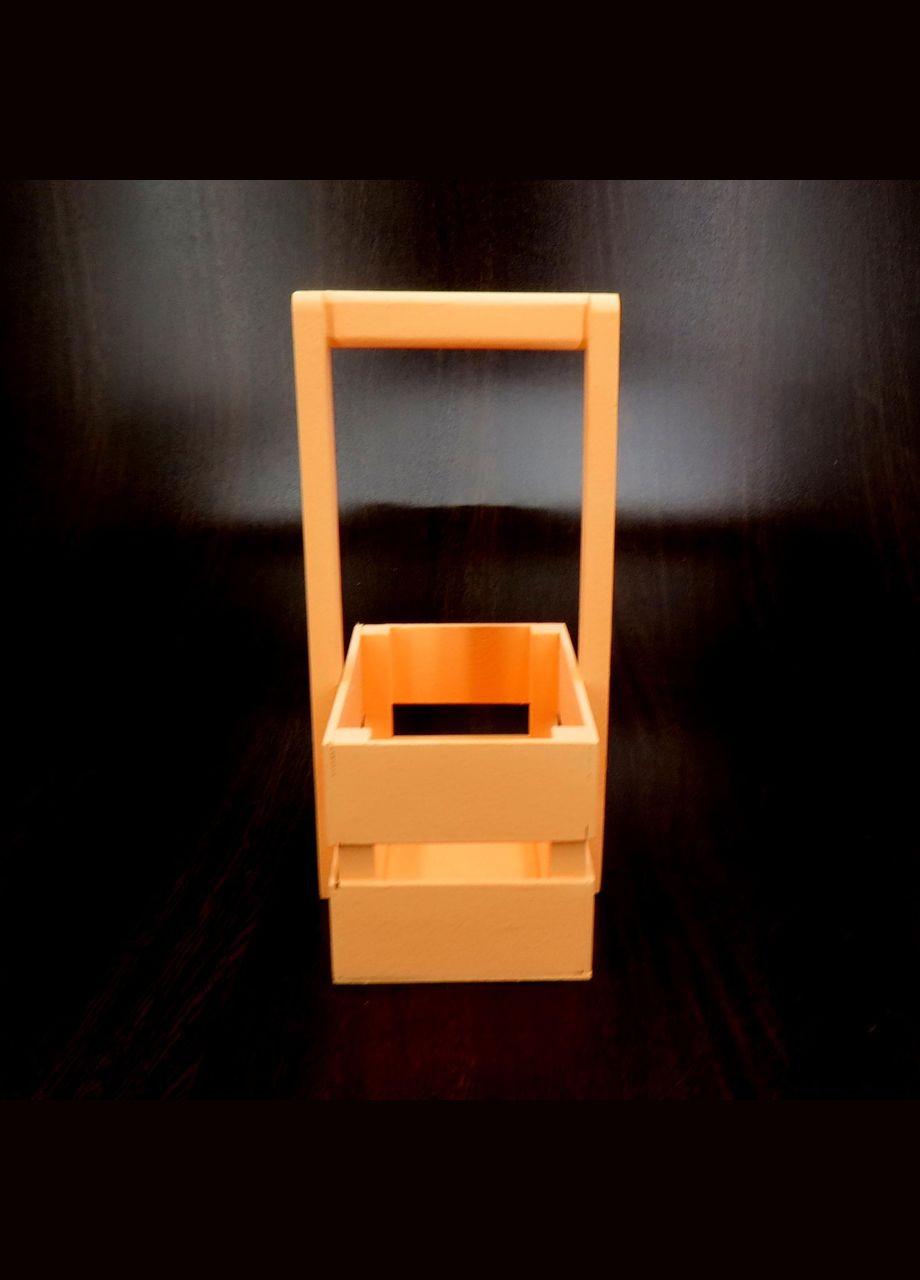 Подарочная корзинка из дерева Шелли 12х20 грейпфрут (ПДК-0022154) No Brand (328911599)