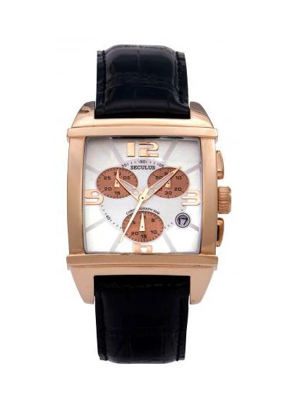 Мужские наручные часы Seculus 4461.2.816 white,pvd black (322685324)