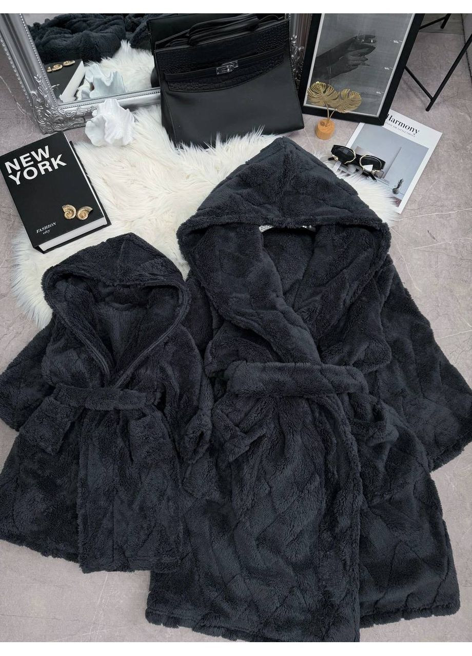 Жіночий теплий халат із двосторонньої махри Nositi 1900-13-900 (370437629)