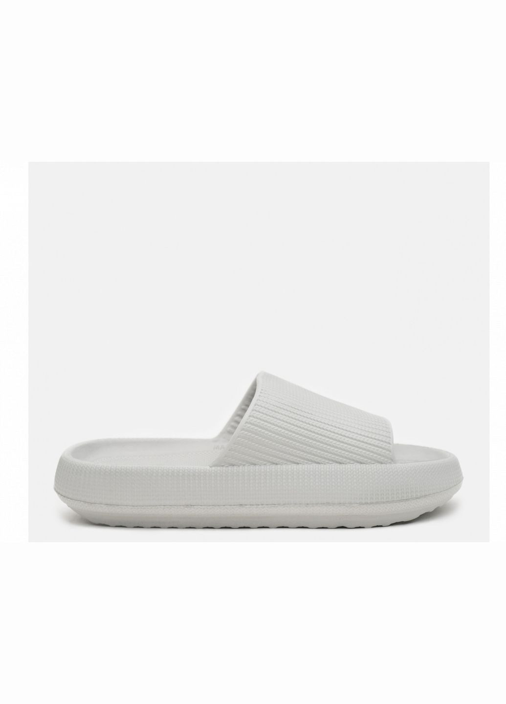 Серые шлепанцы колос 26 см розовые Shoozy