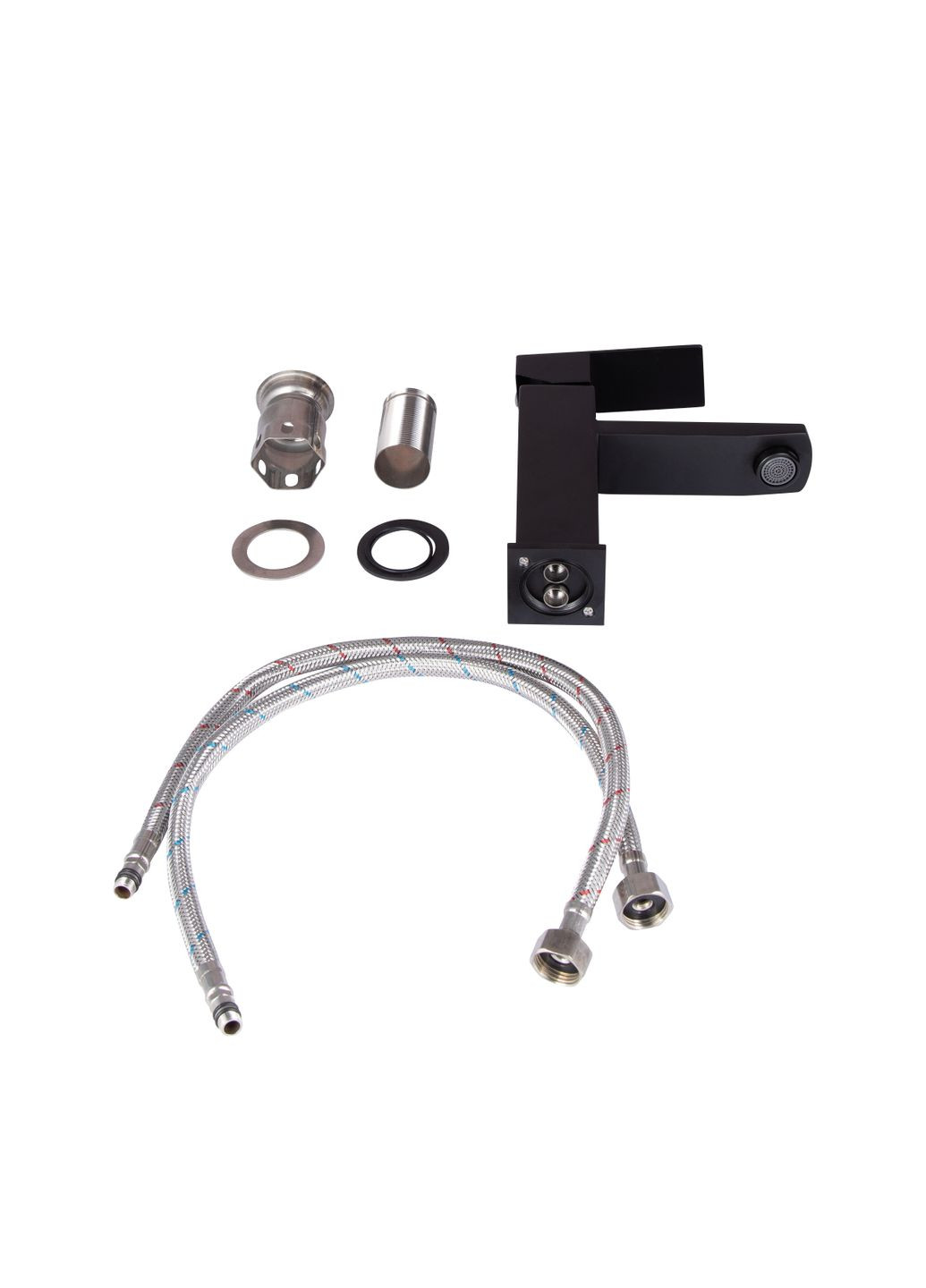 Змішувач для раковини Kubis (k35) LDKUB001FBLA43376 Black LIDZ 001F (322069774)