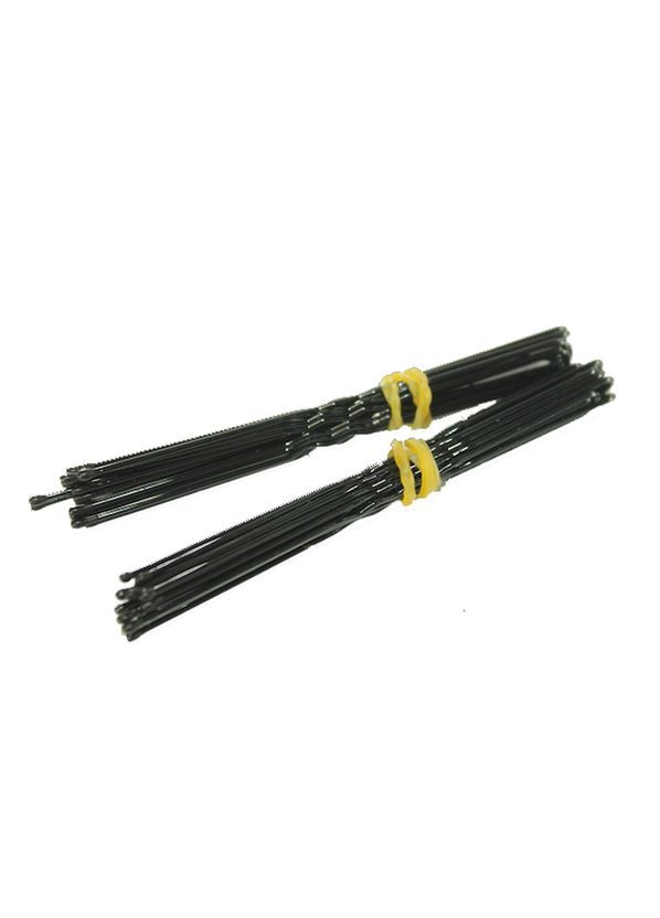 Шпильки чорні для волосся 8см/10шт FROM FACTORY STR (339104713)