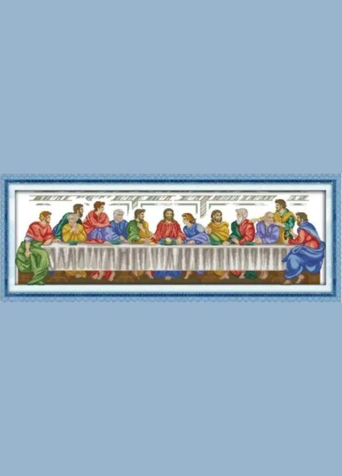 Набор для вышивания по нанесённой на канву схеме "The Last Supper 2". AIDA 14CT printed, 95*34 см Joy Sunday (313614587)