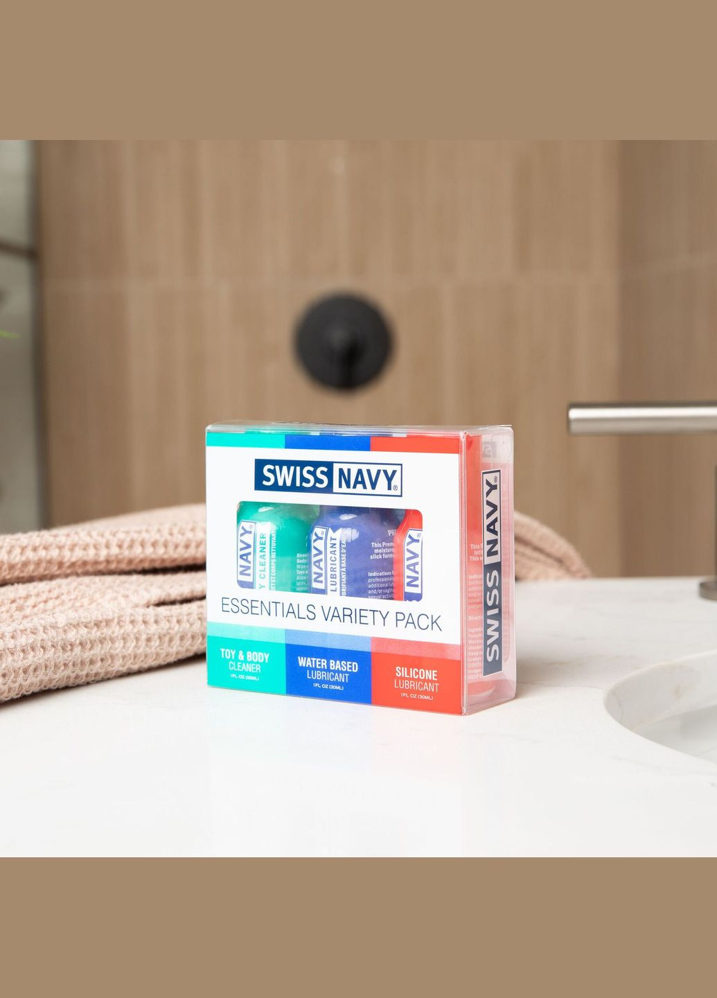 Набір Essentials Variety Pack 3 х 30 мл Swiss Navy (315149317)