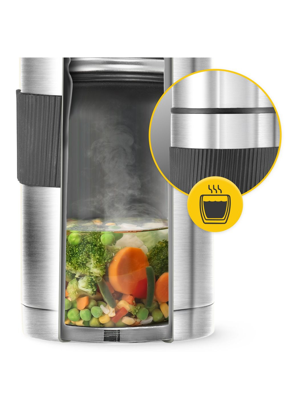 Термос для їжі 1 л Silver () Mountain Goat P-5907739315809 (324264910)