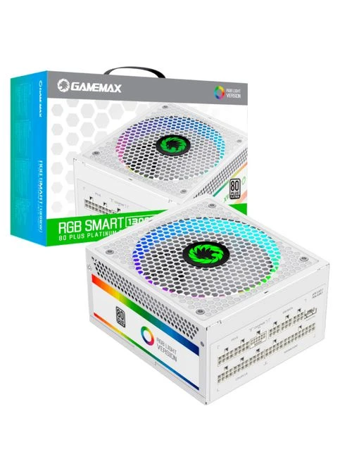 Блок питания 1300W RGB1300 WH (RGB-1300 WH (ATX3.0/3.1 PCIe5)) GameMax (339084766)