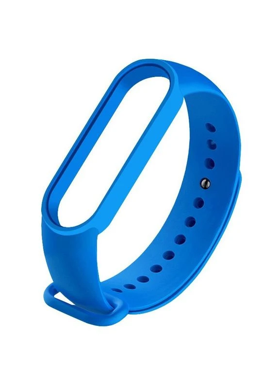 Ремешок силиконовый для Mi Band 3 и 4 противоударный Smart Watch (370164141)