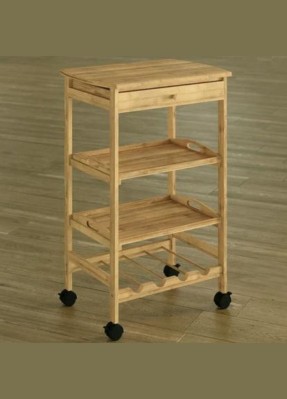 Сервірувальний столик з дерева Остерлед сієна (ЄТК-004705) No Brand (327867771)