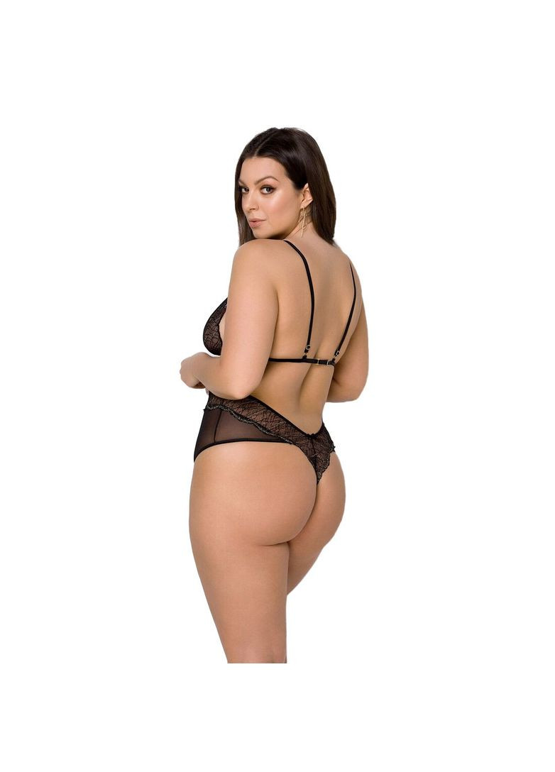 Боді Amberly Body black CherryLove Passion чорний поліестер, поліамід, еластан