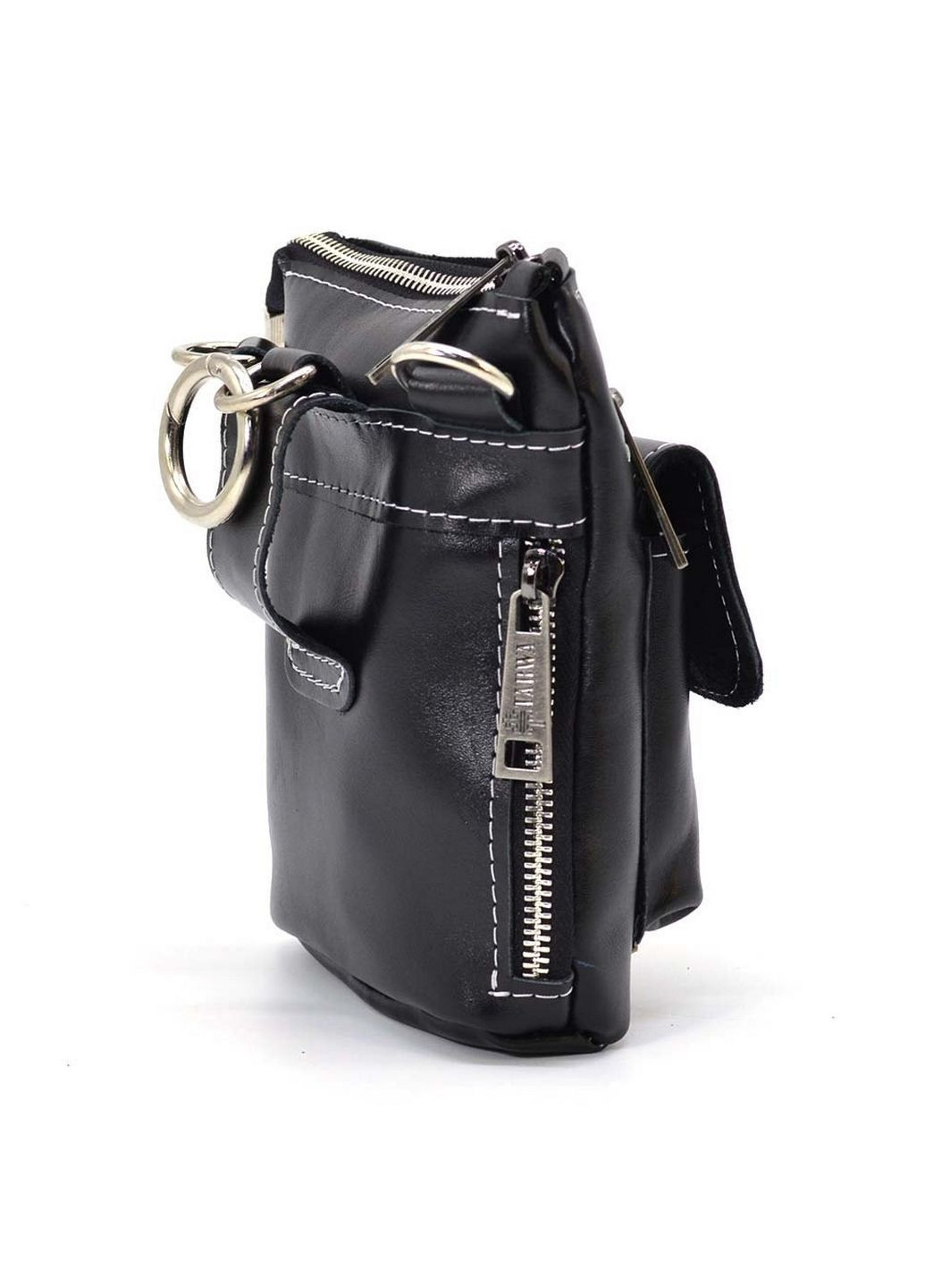 Мужская кожаная сумка через плечо 17х14х5,5 см TARWA (315872450)