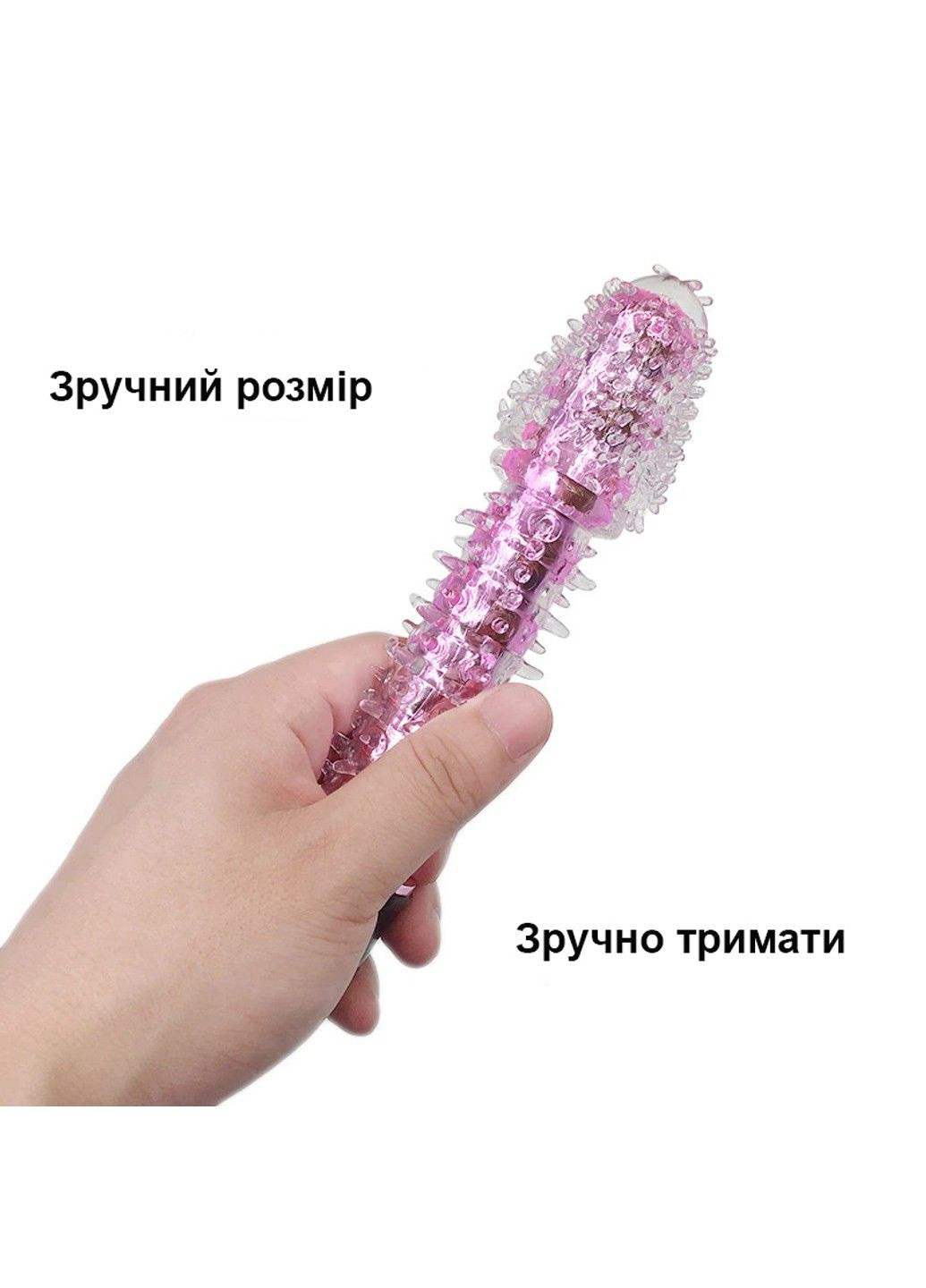 Вібратор WeLove ребристий з вусиками та пупиришками (блакитний, ААА) We Love (340465083)