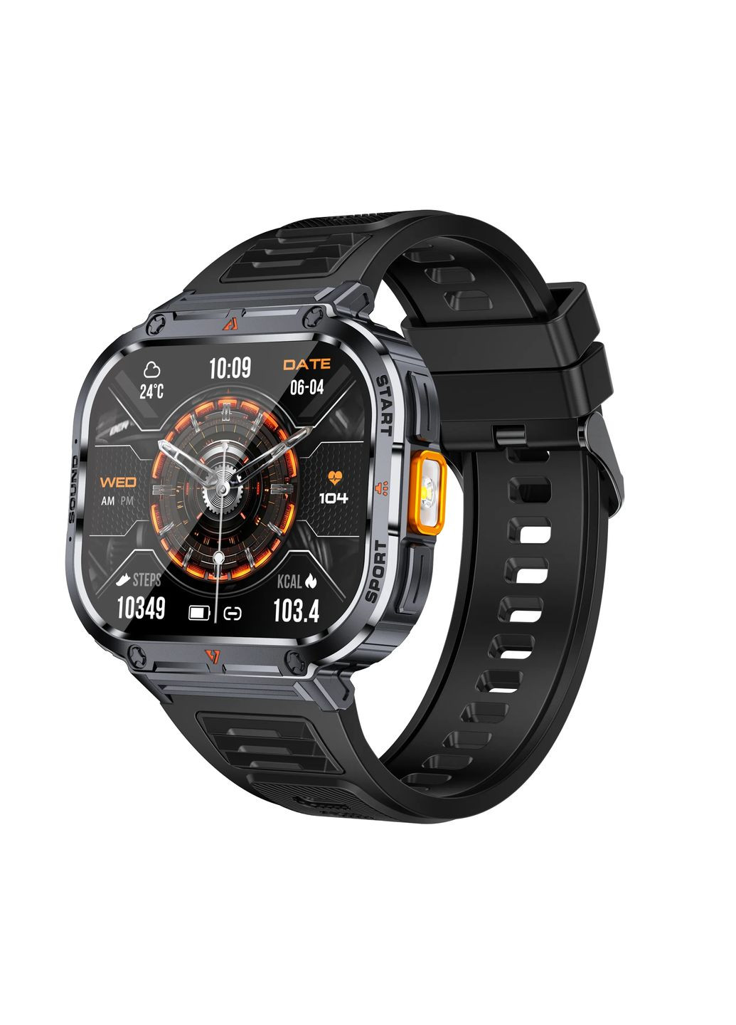 Смарт-годинник Carbon Blade Black Modfit (341676218)