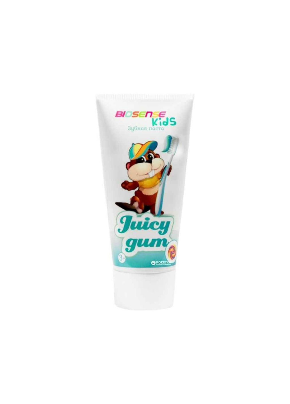 Зубная паста 50мл От 3 лет для детей 3+ Juicy Gum BIOSENSE BIOTON COSMETICS (357218190)