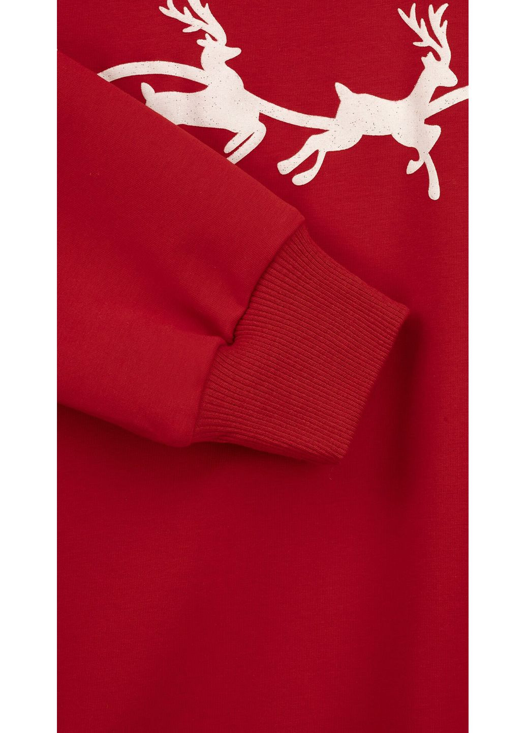 Aura Style світшот з принтом для дівчинки 1089 158 см shop (2000999331367) червоний повсякденний