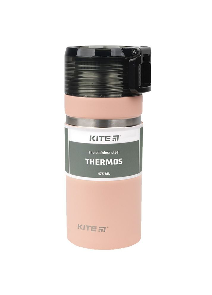 Термос 473 мл персиковий K21 - 320-01 Kite (316627447)