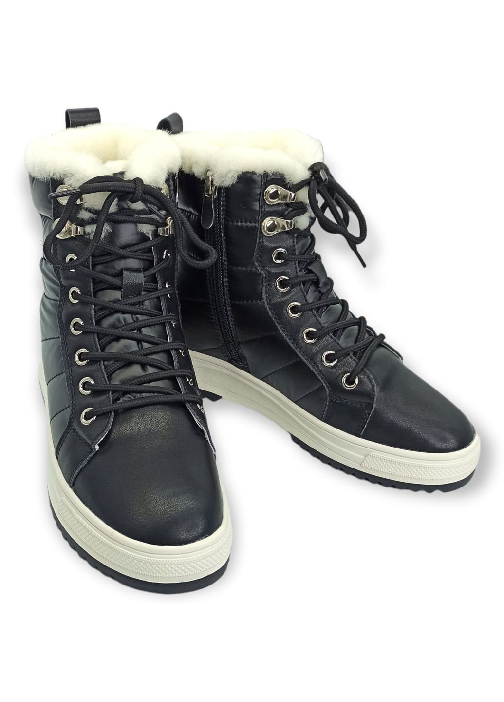 Зимние ботинки (р) кожа/текстиль 0-1-1-oab-202011-1 Oeego