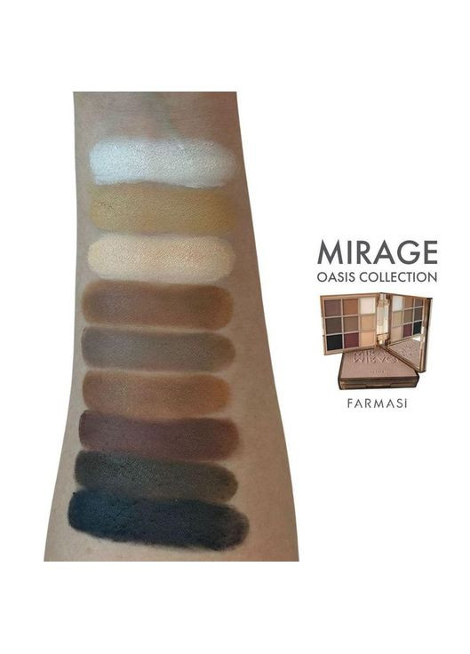 Палетка теней Oasis Mirage 8,1 г Farmasi (322167168)