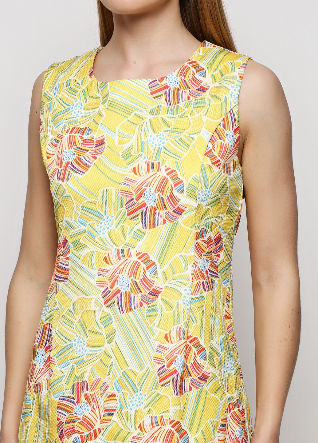 Желтое повседневный платье жёлтый Axel