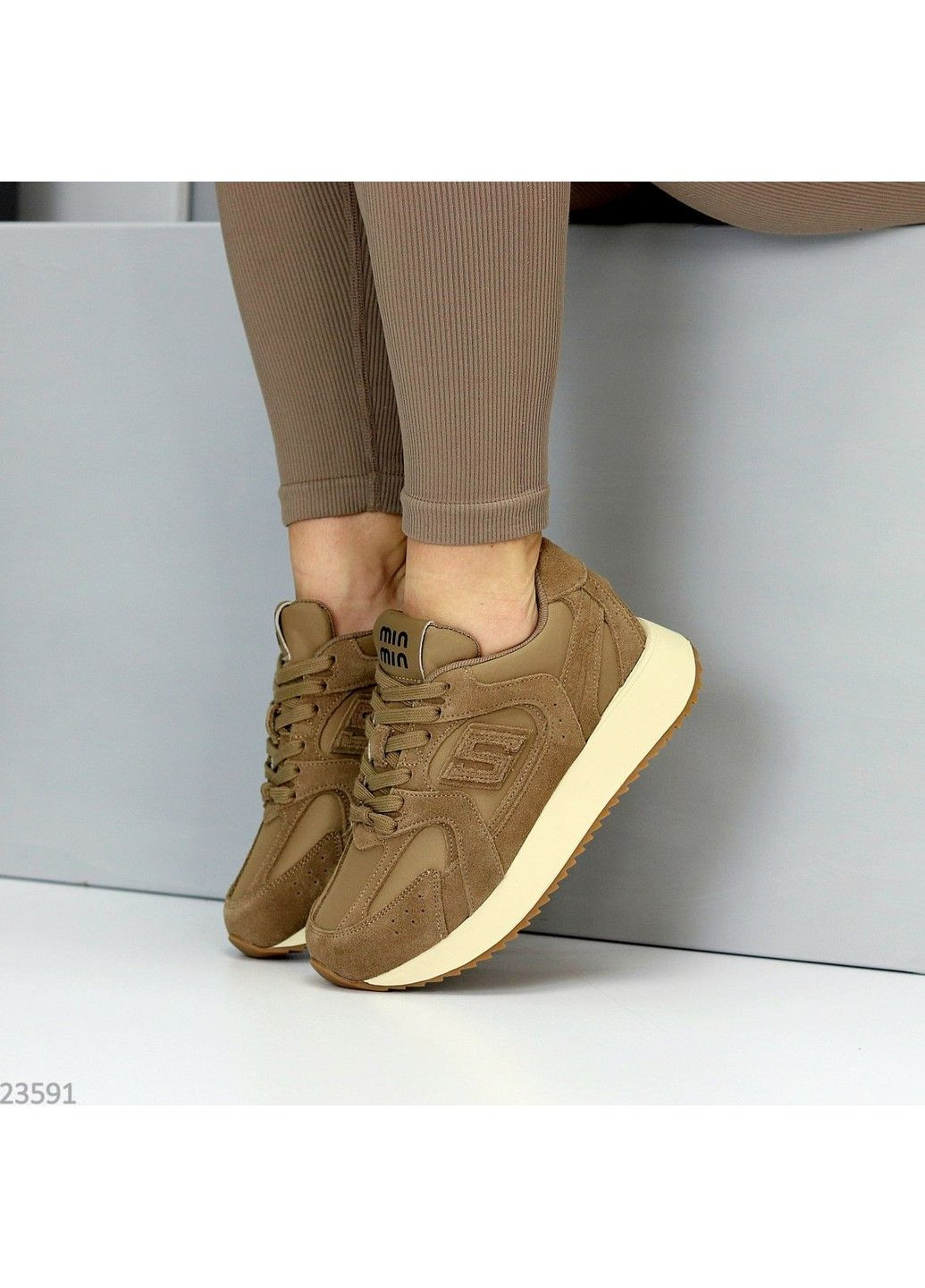 302 Кросовки Замшевые Коричневые Hengji коричневые демисезоны (317633691)