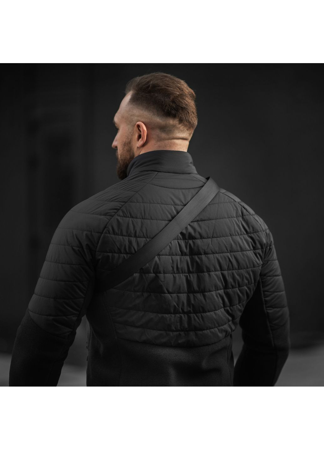 Сумка City Waist Bag з липучкою Lite-NR Elite Black M-TAC (368876071)