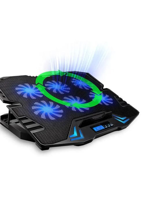 Подставка для ноутбука с охлаждением K8 Laptop Cooling Pad, Black VHG (334305249)