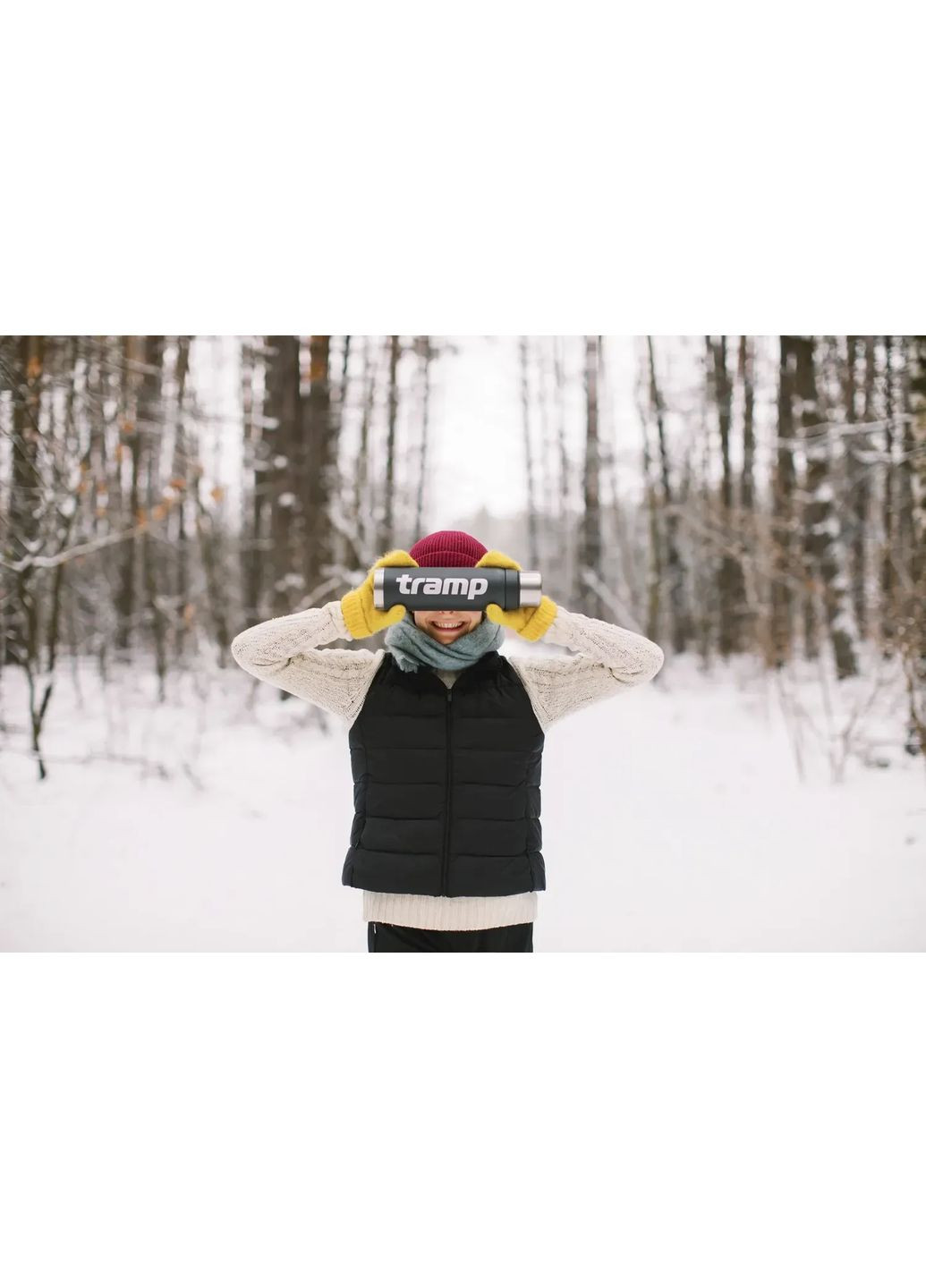 Термос Expedition Line 1,2 л TRC-028-grey Tramp (363132434)