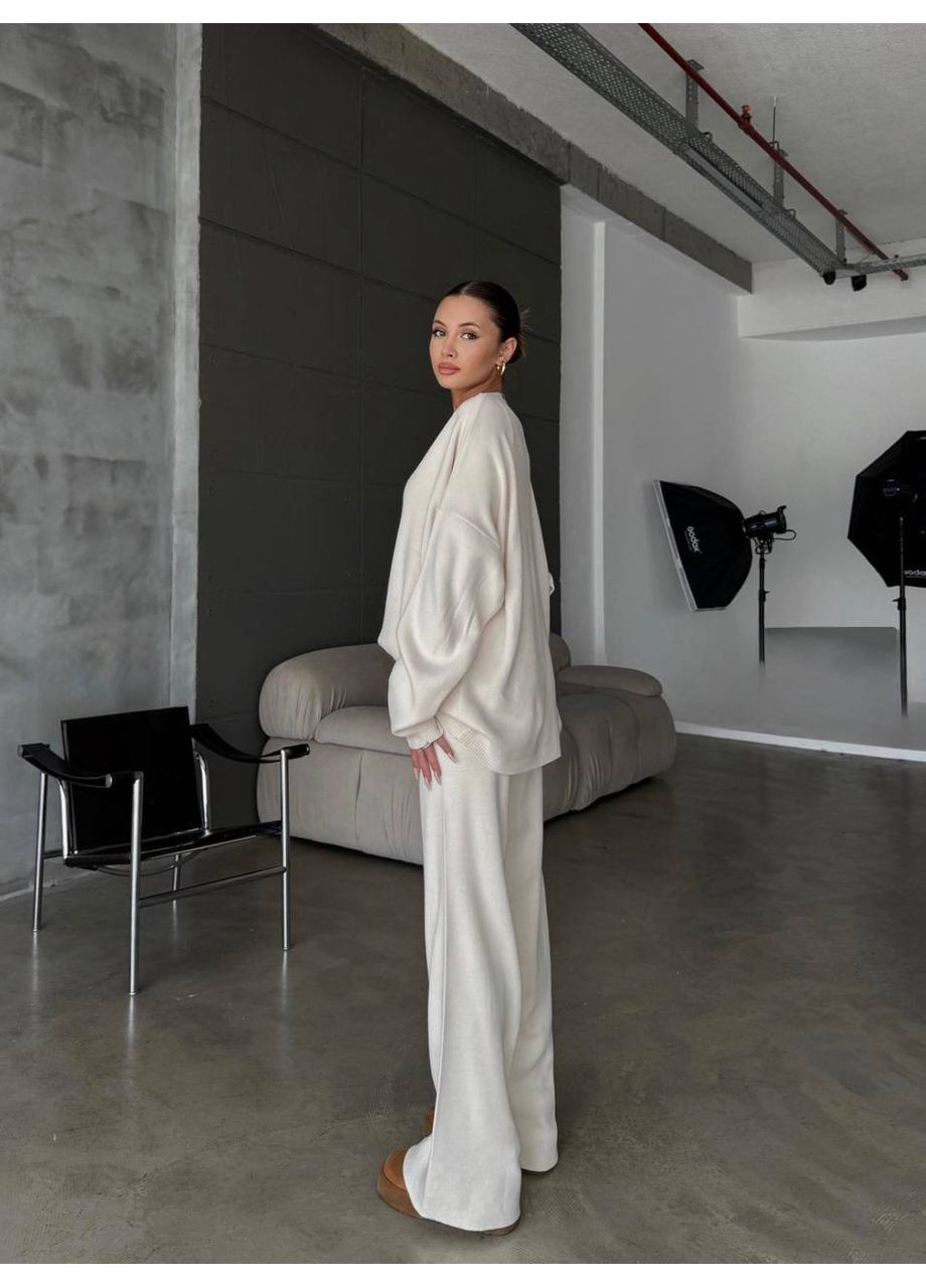 🍁 Затишний костюм з двосторонньої ангори 🍁Ознайомтеся з розмірною сіткою. GD/GL Модний простір (364965873)