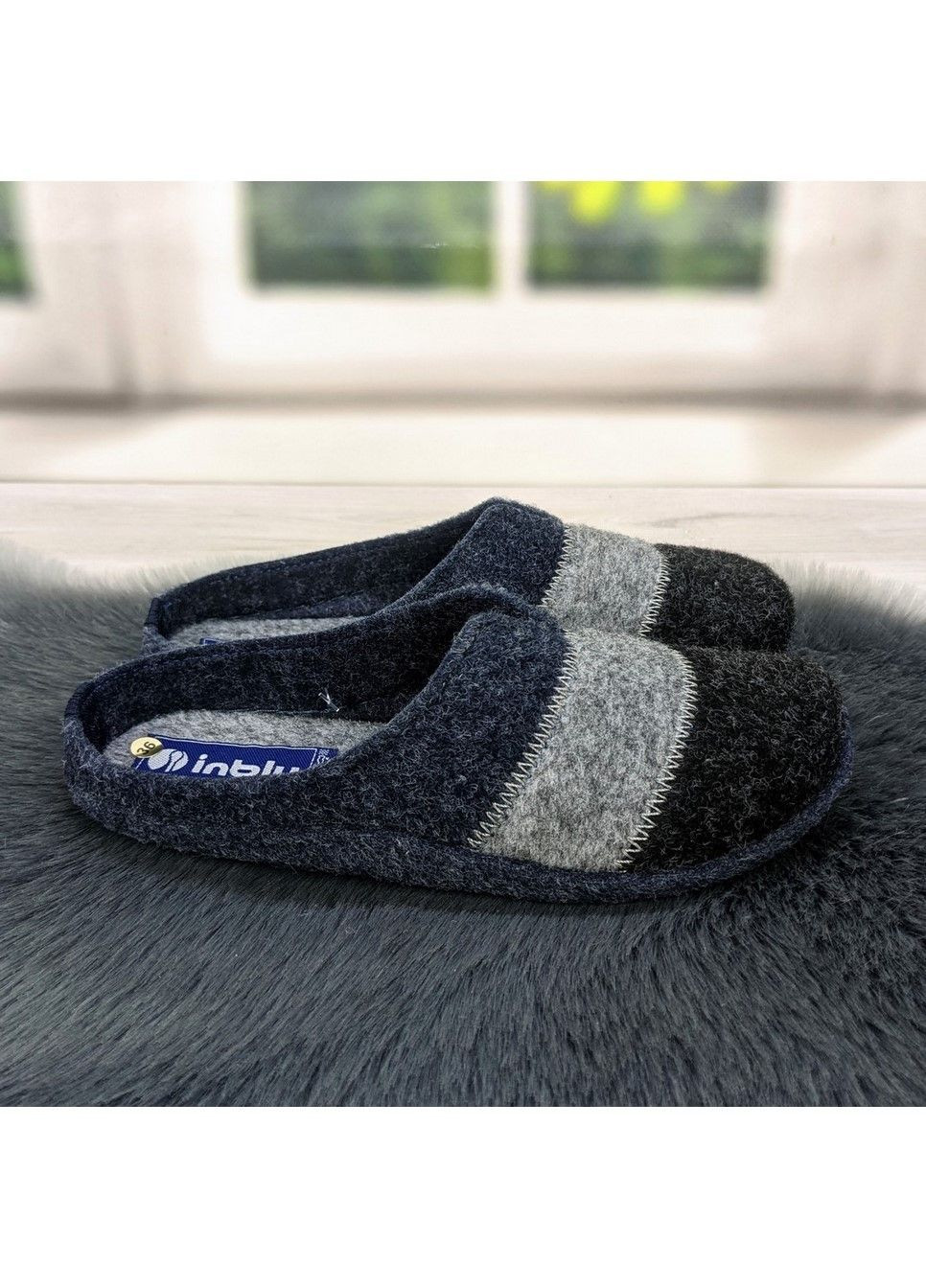 Тапочки жіночі кімнатні фетрові для ламінату Inblu (301127735)