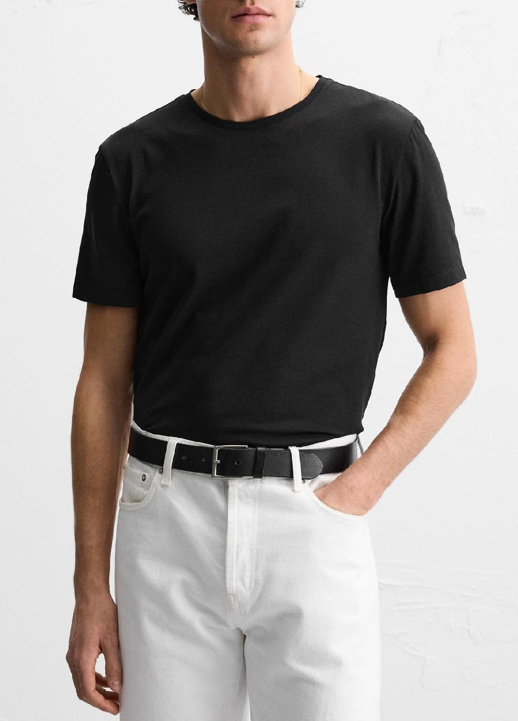 Чорна футболка Zara