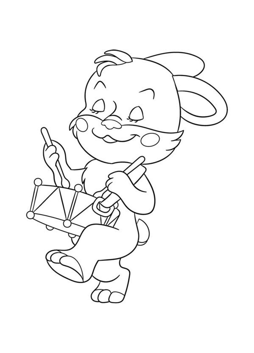 Детская раскраска Барабанщик 25х30 см (15074-AC) Artcraft (331298887)