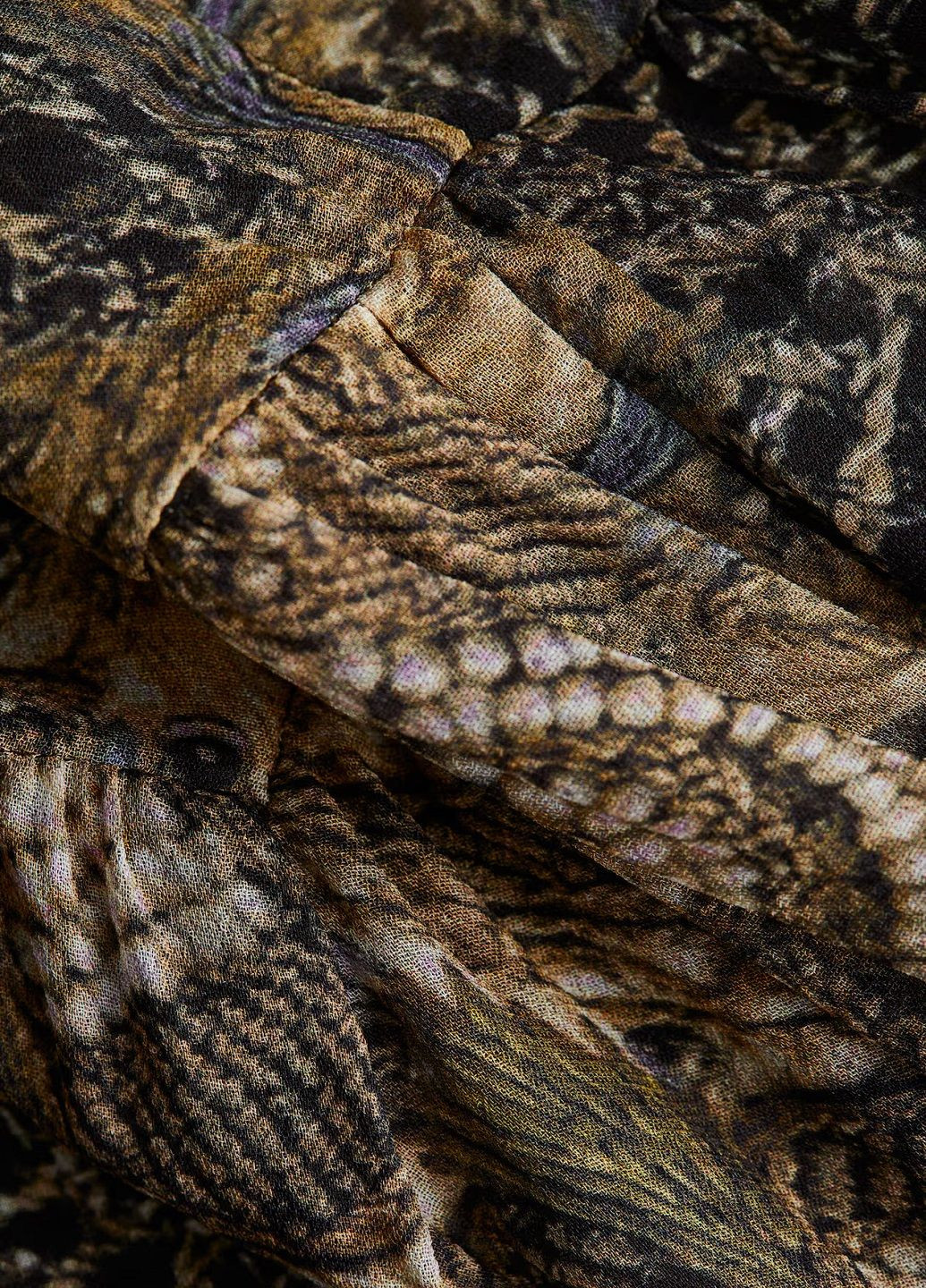 Хаки блузка H&M