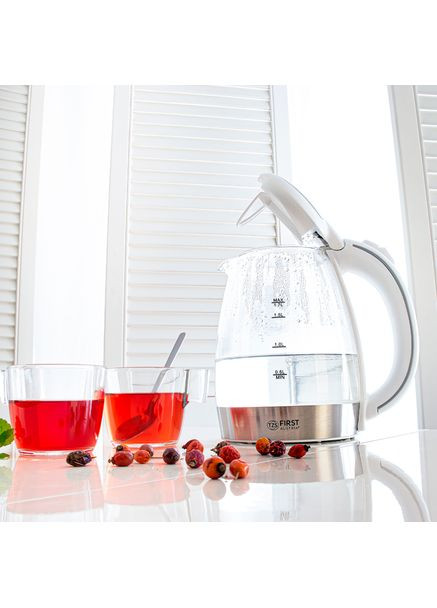 Чайник Austria FA-5404-2-WI (скло, підсвітка) First (360573057)