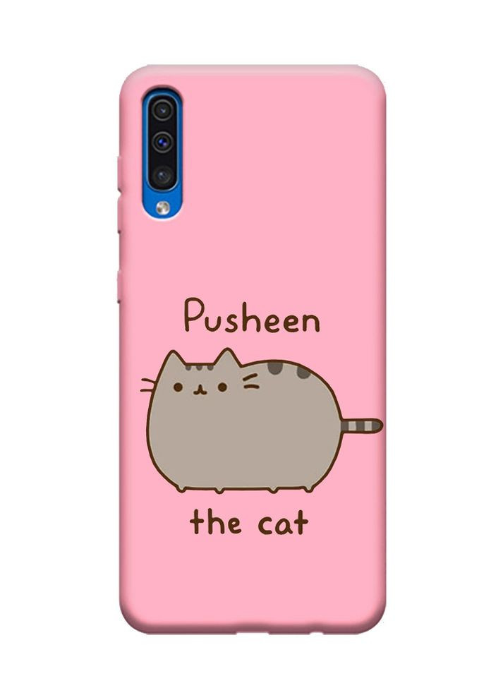 Матовый чехол на Samsung Galaxy A50 (2019) A505/A30s Пушин котик (принт 412) Creative (356123388)