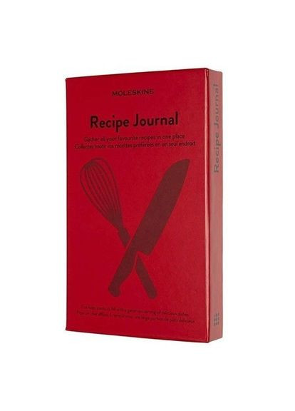Записник Passion Рецепти середня чорна PASRECP Moleskine (317304739)