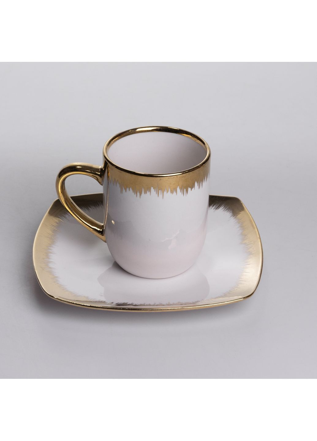 Столовый сервиз фарфоровый Luxury Golden 24 предмета на 6 персон Yiwu SD-24-1 No Brand (371373022)